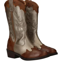 LOFF 1881 Westernboots Goud Meisjes| Laarzen|Boots