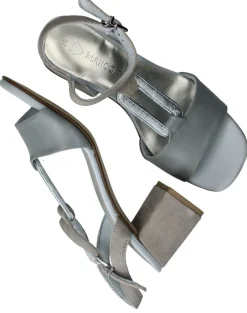 Marco Tozzi Sandalettes Blauw Dames|DAMES Sandalen|Hakken