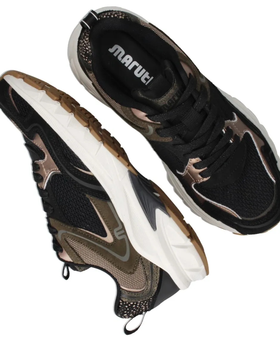 Maruti Novi Sneakers Zwart Dames|DAMES Sneakers
