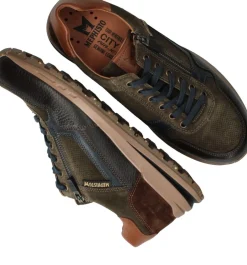 Mephisto Bradley Sneakers Groen Heren|Heren Comfort|Sneakers