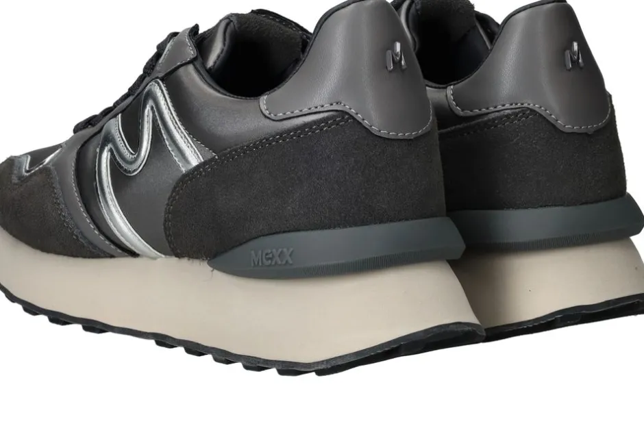 Mexx Juju Humper Sneakers Grijs Dames|DAMES Sneakers