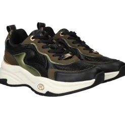 Mexx Palma Ora Sneakers Zwart Dames|DAMES Sneakers