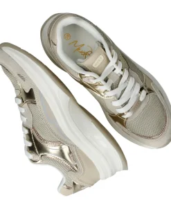 Mexx Racoon Sneakers Beige Dames|DAMES Sneakers
