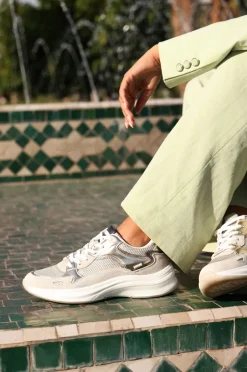 Mexx Racoon Sneakers Wit Dames|DAMES Sneakers