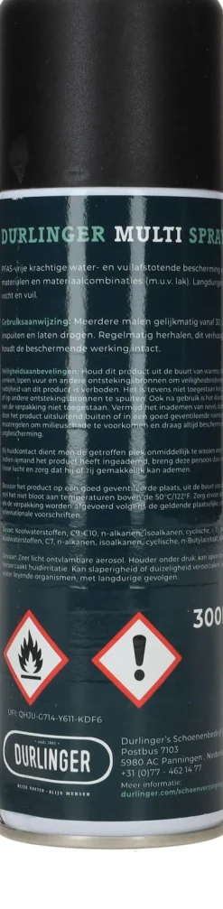 Durlinger Multi Spray Spray|DAMES Schoenverzorging|Schoenverzorging