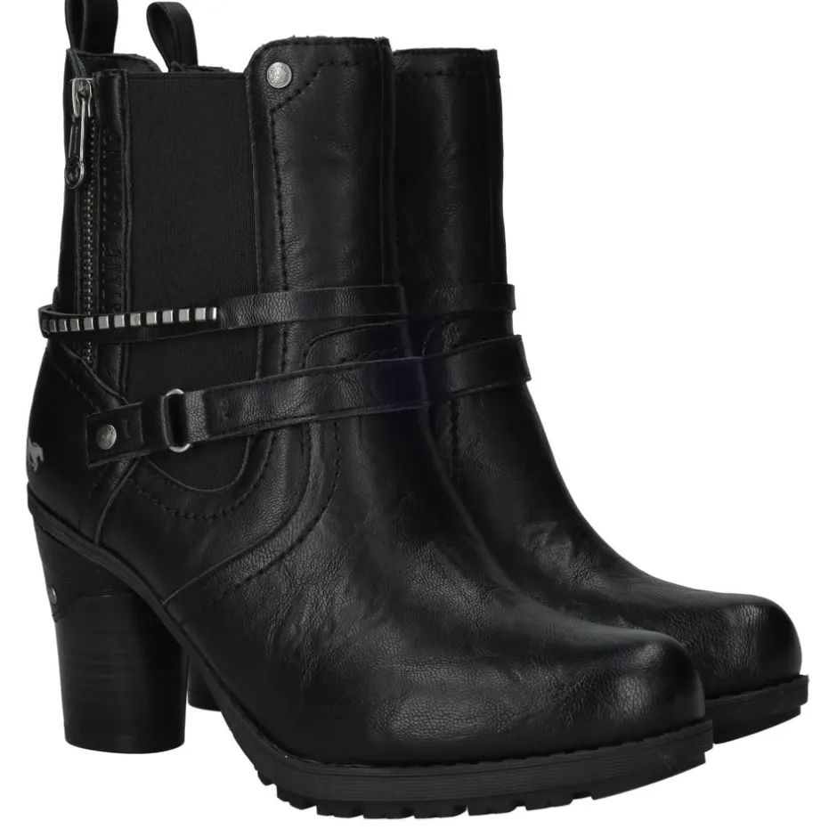 Mustang Enkellaarsjes Dames|DAMES Hakken|Enkellaarsjes