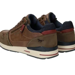 Mustang Sneakers Bruin Heren|Heren Sneakers