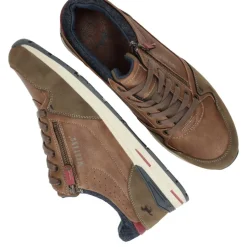 Mustang Sneakers Bruin Heren|Heren Sneakers
