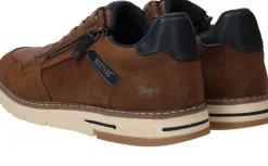 Mustang Sneakers Cognac Heren|Heren Veterschoenen|Sneakers