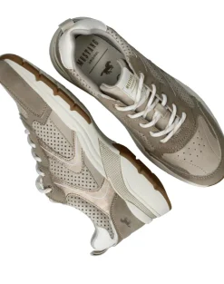 Mustang Sneakers Taupe Dames|DAMES Sneakers