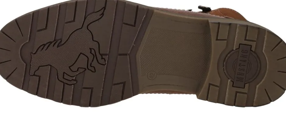 Mustang Veterboots Bruin Heren|Heren Boots|Veterschoenen