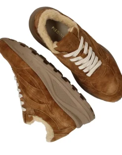 Piedi Nudi Sneakers Bruin Dames|DAMES Sneakers