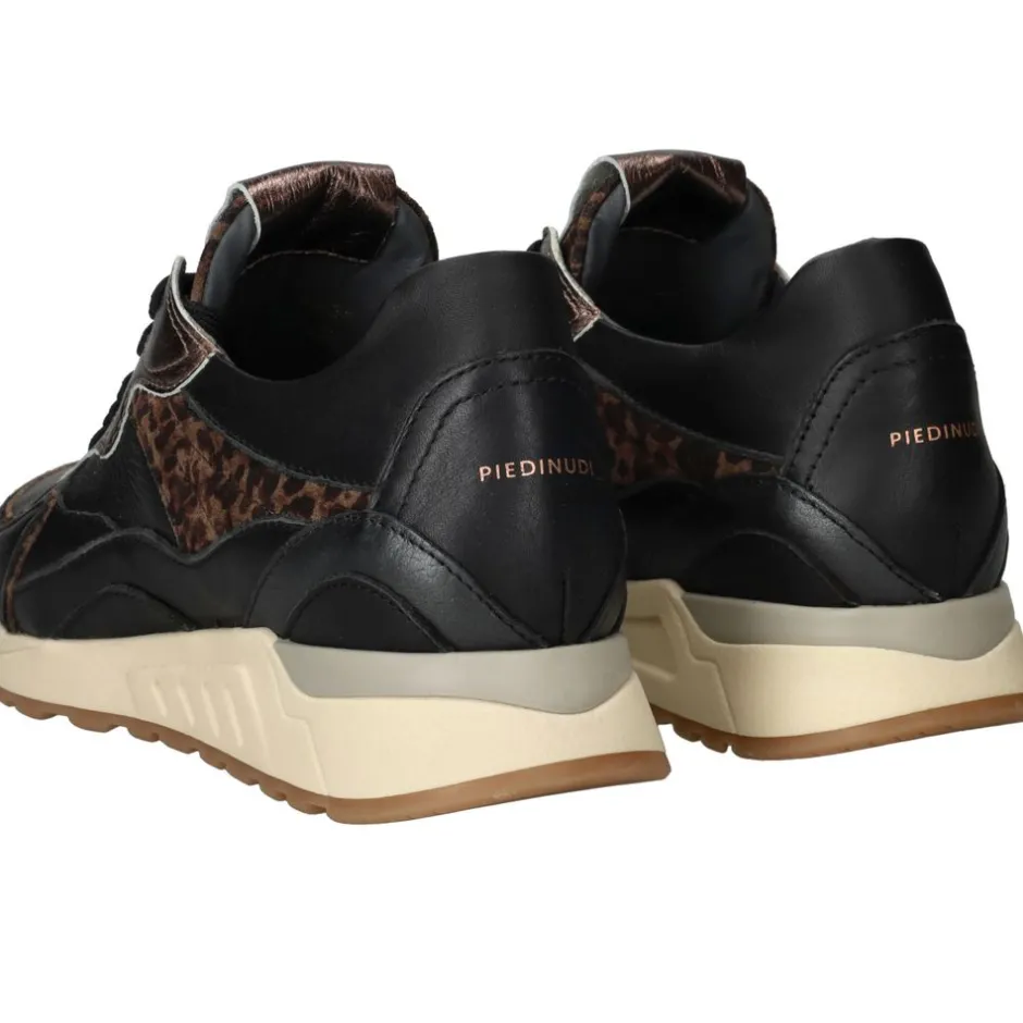 Piedi Nudi Sneakers Zwart Dames|DAMES Comfort|Sneakers
