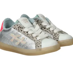 Pinocchio Sneakers Zilver Meisjes| Baby|Sneakers