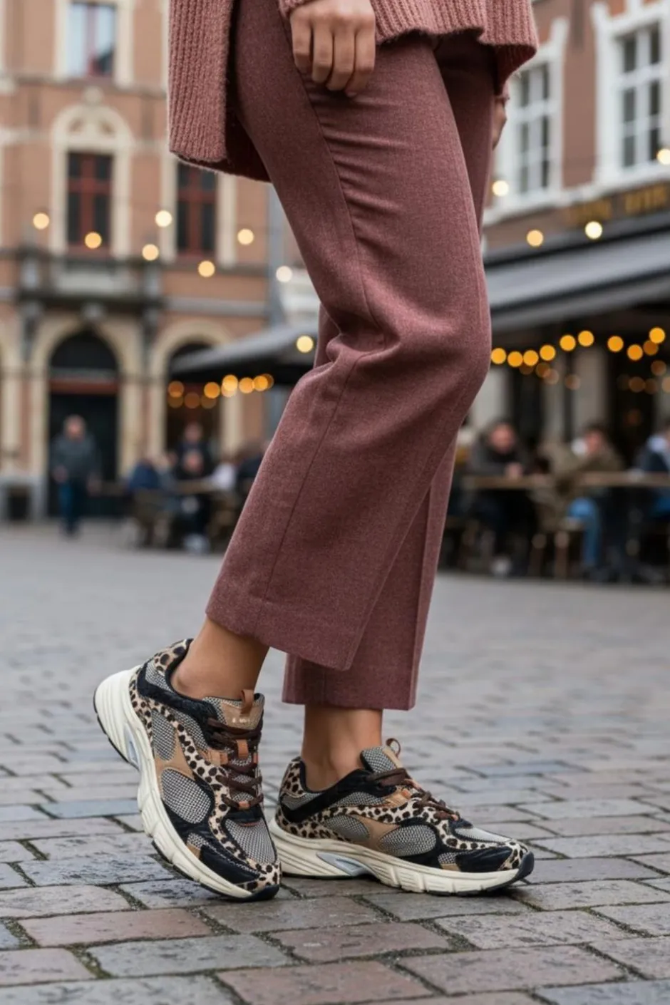 POSH by Poelman Sneakers Zwart Dames|DAMES Sneakers