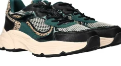 POSH by Poelman Sneakers Groen Dames|DAMES Sneakers