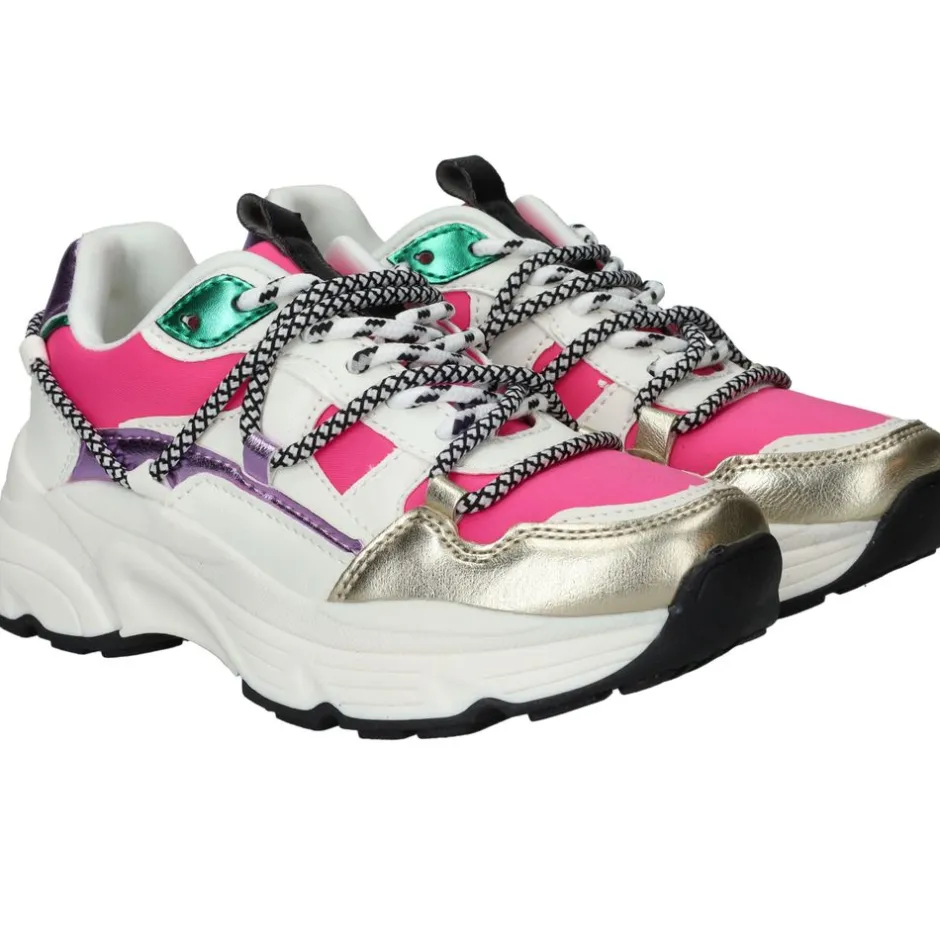 POSH by Poelman Sneakers Roze Meisjes| Sneakers