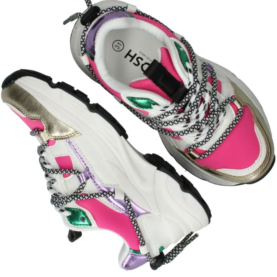 POSH by Poelman Sneakers Roze Meisjes| Sneakers