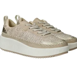 POSH by Poelman Sneakers Goud Dames|DAMES Sneakers