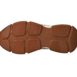 POSH by Poelman Sneakers Beige Dames|DAMES Sneakers