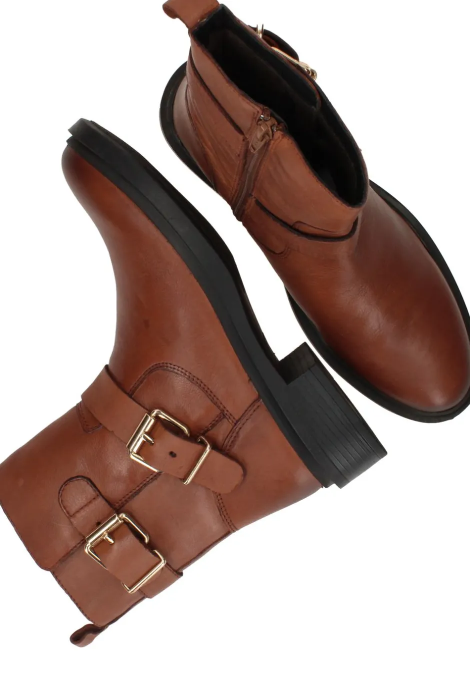 PS Poelman Boots Cognac Dames|DAMES Boots