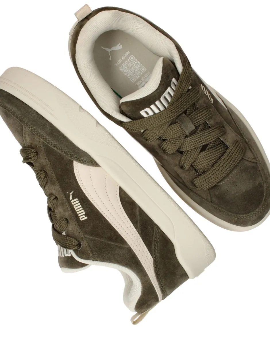 Puma Park Lifestyle Raw Sneakers Groen Heren|Heren Sneakers