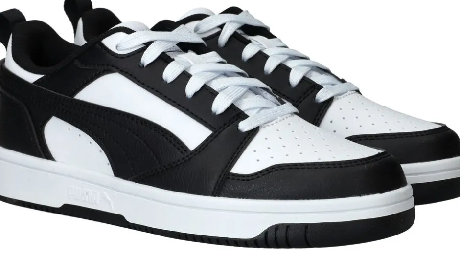 Puma Rebound V6 Low JR Sneakers Jongens| Sneakers