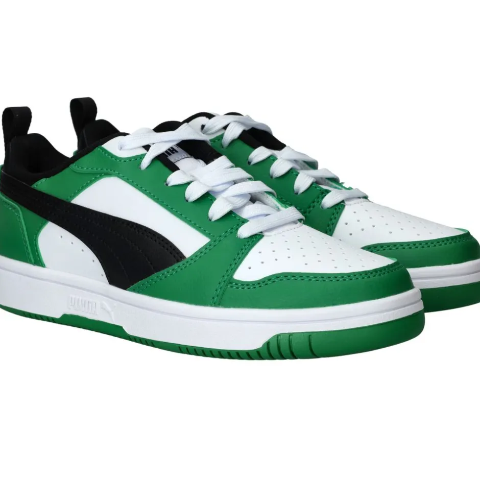 Puma Rebound V6 Low JR Sneakers Jongens| Sneakers