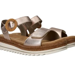 Remonte Sandalen Goud Dames|DAMES Sandalen|Comfort