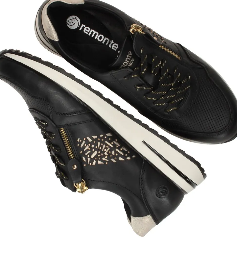 Remonte Sneakers Zilver Dames|DAMES Sneakers