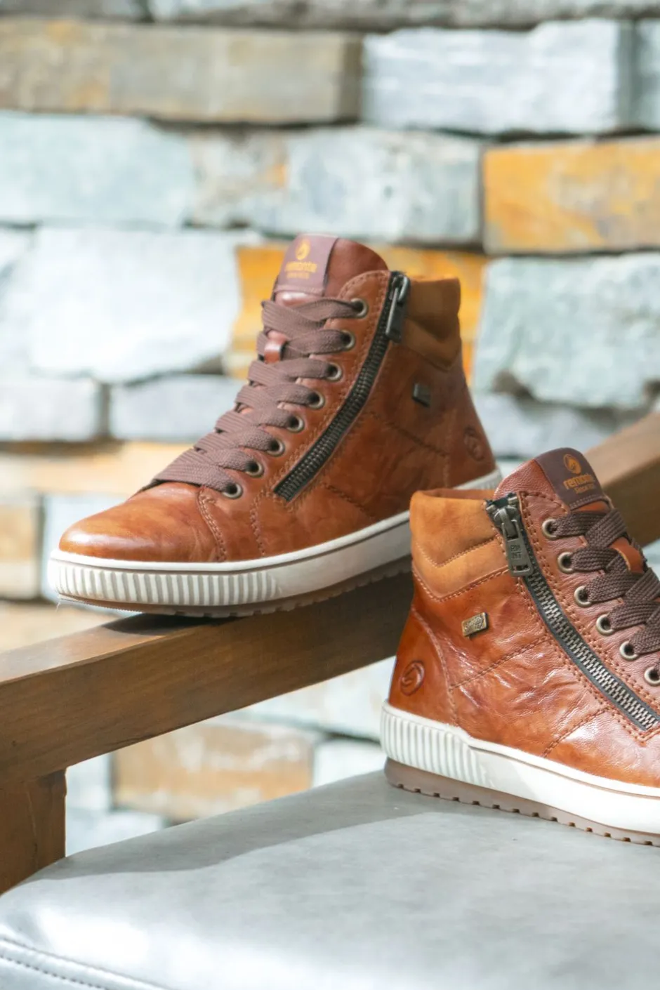 Remonte Veterboots Bruin Dames|DAMES Boots|Comfort