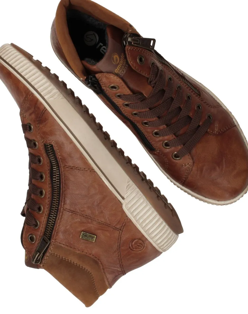 Remonte Veterboots Bruin Dames|DAMES Boots|Comfort