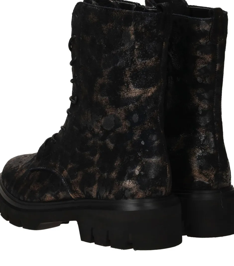 Remonte Veterboots Zwart Dames|DAMES Boots