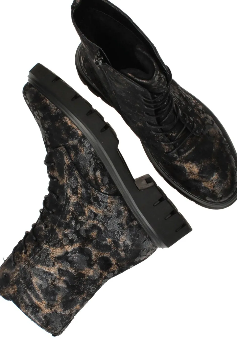Remonte Veterboots Zwart Dames|DAMES Boots