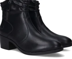 Rieker Enkellaarsjes Dames|DAMES Comfort|Hakken