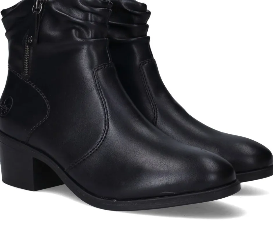 Rieker Enkellaarsjes Dames|DAMES Comfort|Hakken