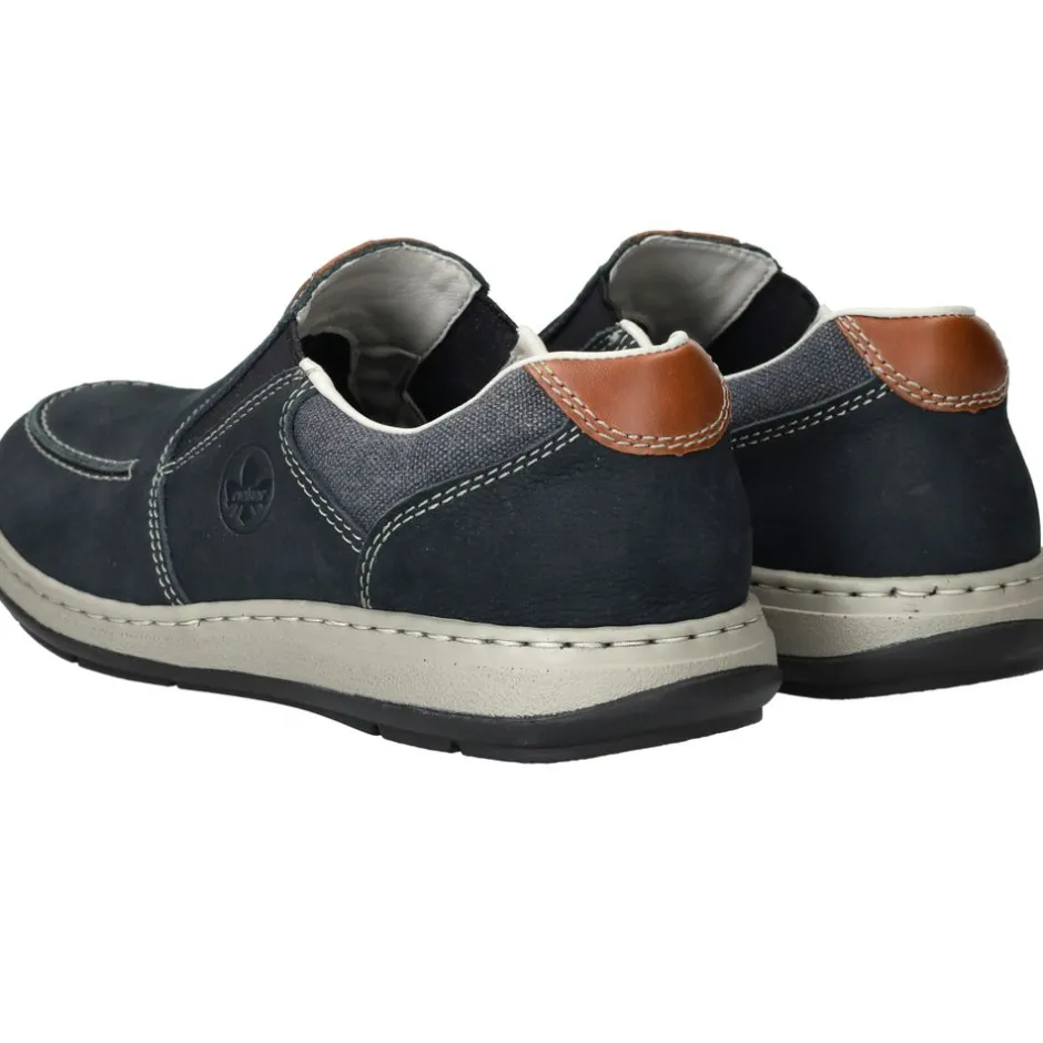 Rieker Instappers Heren|Heren Instappers|Comfort