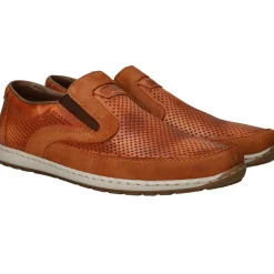 Rieker Instappers Cognac Heren|Heren Instappers|Comfort