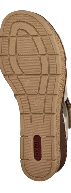 Rieker Sandalen Goud Dames|DAMES Sandalen