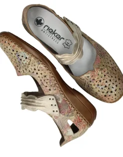 Rieker Sandalen Multi Dames|DAMES Sandalen|Comfort