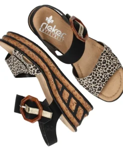 Rieker Sandalen Dames|DAMES Sandalen|Comfort
