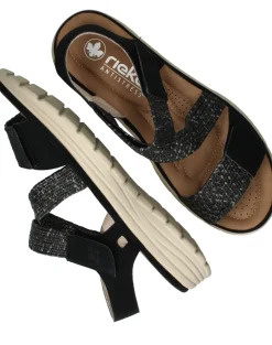 Rieker Sandalen Dames|DAMES Sandalen|Comfort