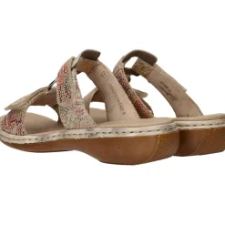 Rieker Slippers Beige Dames|DAMES Slippers|Comfort