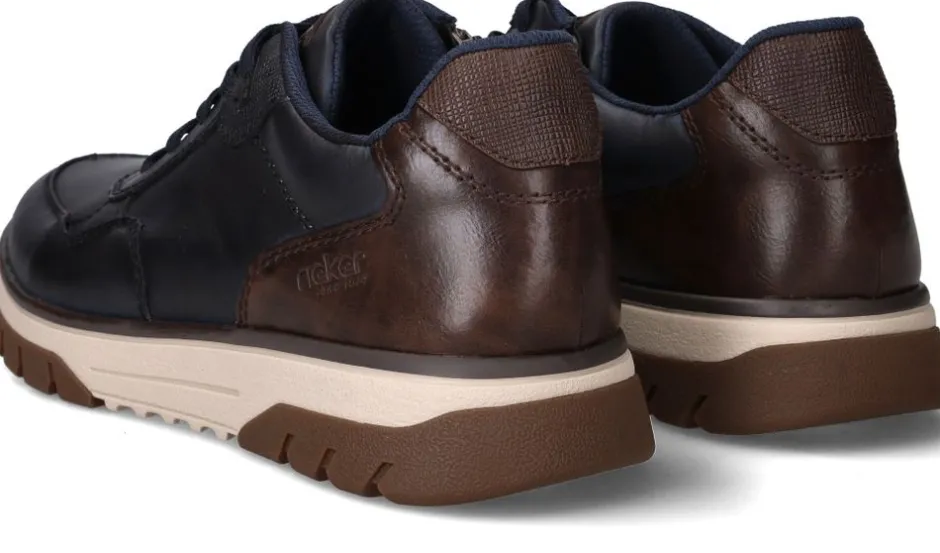 Rieker Sneakers Blauw Heren|Heren Comfort|Sneakers