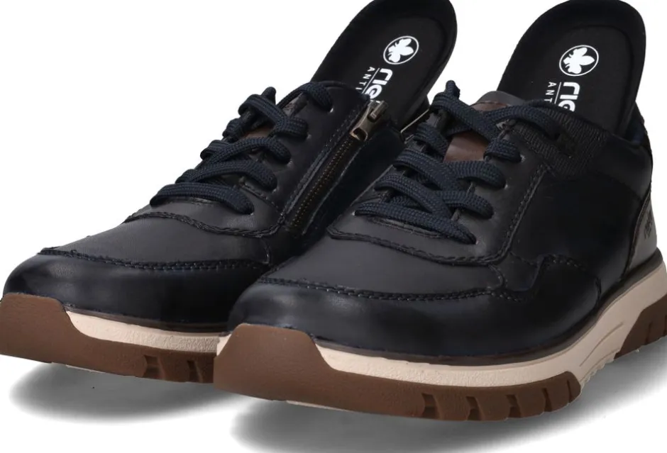 Rieker Sneakers Blauw Heren|Heren Comfort|Sneakers