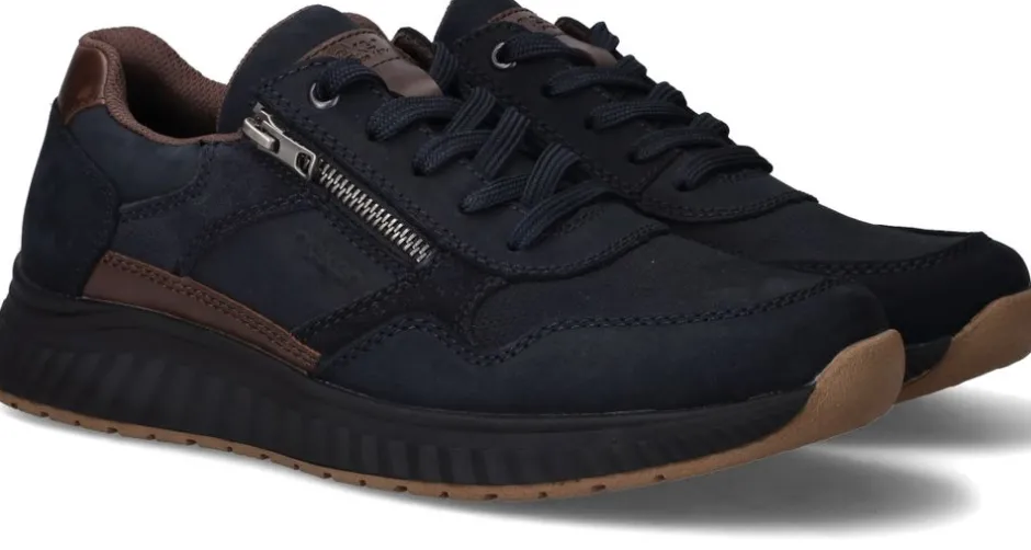 Rieker Sneakers Blauw Heren|Heren Comfort|Sneakers