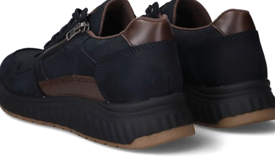 Rieker Sneakers Blauw Heren|Heren Comfort|Sneakers