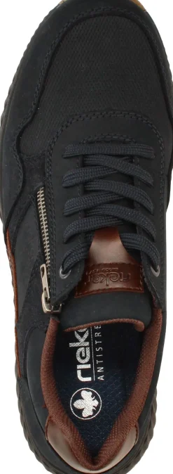 Rieker Sneakers Blauw Heren|Heren Comfort|Sneakers