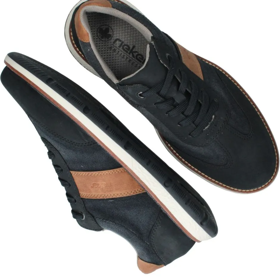 Rieker Sneakers Heren|Heren Veterschoenen|Comfort