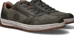 Rieker Sneakers Groen Heren|Heren Comfort|Sneakers